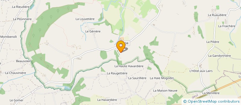 localisation de l'entreprise MADAME YVONNE NOEL  SAINT-CYR-DU-BAILLEUL