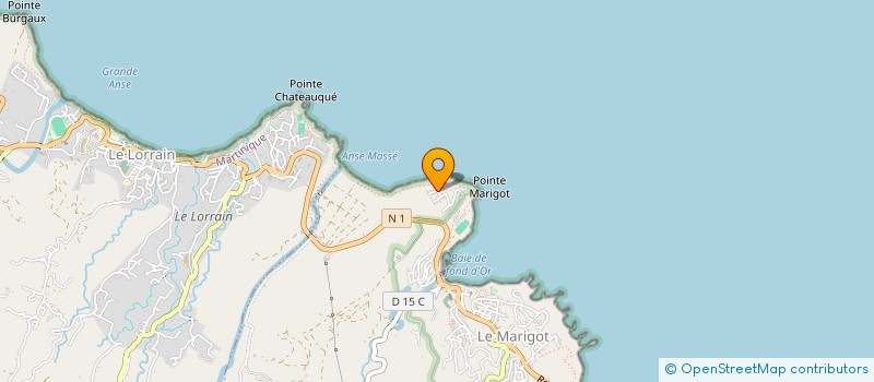 localisation de l'entreprise MADAME YVONNE PERRIN  LE MARIGOT