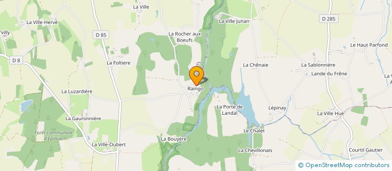 localisation de l'entreprise MADAME YVONNE PICOT  EPINIAC