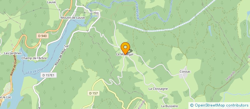 localisation de l'entreprise MADAME YVONNE PLAS  LESTARDS