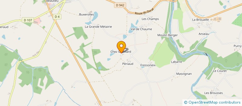 localisation de l'entreprise MADAME YVONNE SEXTON à VAL-D'OIRE-ET-GARTEMPE