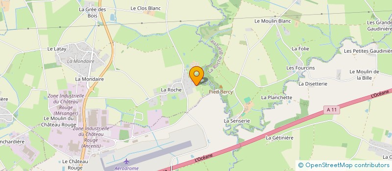 localisation de l'entreprise MADAME YVONNE THIEVIN  MESANGER