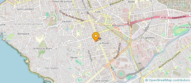 localisation de l'entreprise MADAME YVONNE THOANNES à MARSEILLE