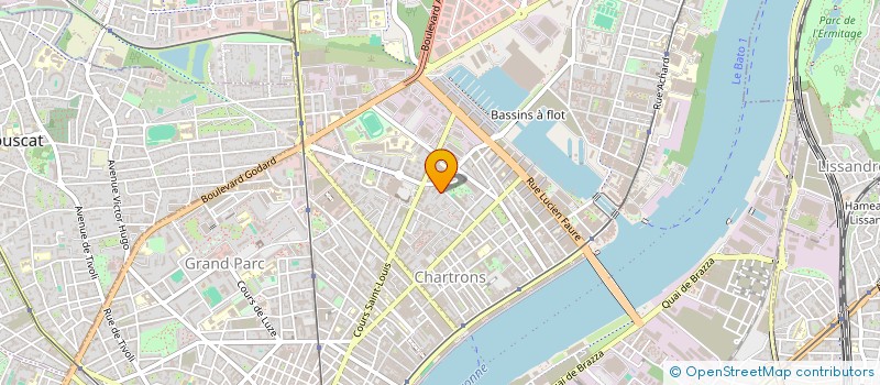 localisation de l'entreprise MADAME YVONNE UHLMANN  BORDEAUX