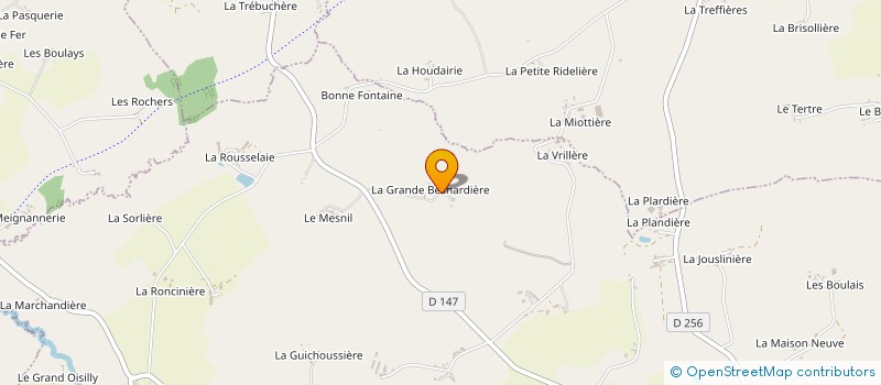 localisation de l'entreprise MADAME YVONNE VANNIER à CHAMPGENETEUX