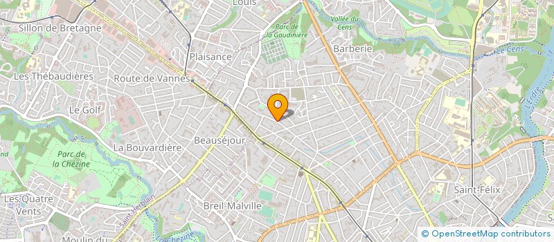 localisation de l'entreprise MADAME YVONNIK MARTIN - L ALEXANDRE à NANTES