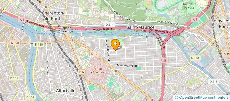 localisation de l'entreprise MADAME YVVONNE BELLEMAIN à MAISONS-ALFORT