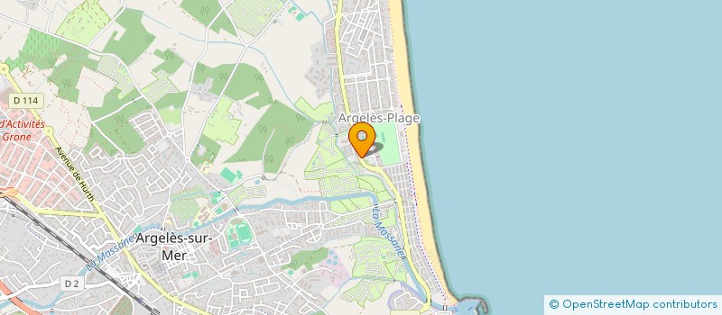 localisation de l'entreprise MADAME YZA KAABOUR à ARGELES-SUR-MER
