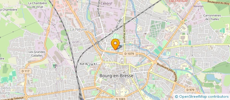 localisation de l'entreprise MADAME YZZA FIDA à BOURG-EN-BRESSE