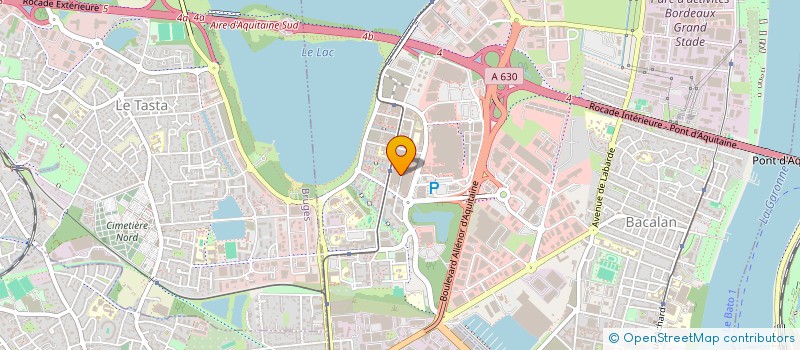 localisation de l'entreprise MADAME ZAARA BOUCHOUAREB  BORDEAUX