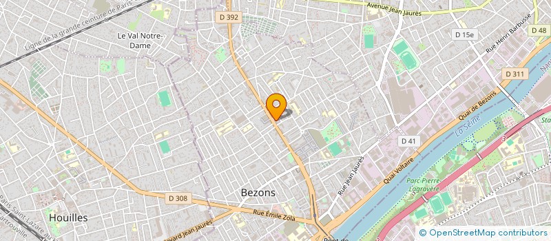 localisation de l'entreprise MADAME ZADJA SEDDIKI à BEZONS