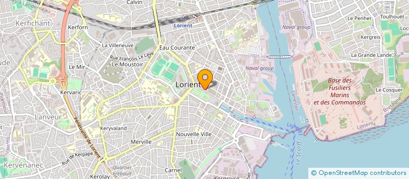 localisation de l'entreprise MADAME ZAFARANY AHIDARY KOVA à LORIENT