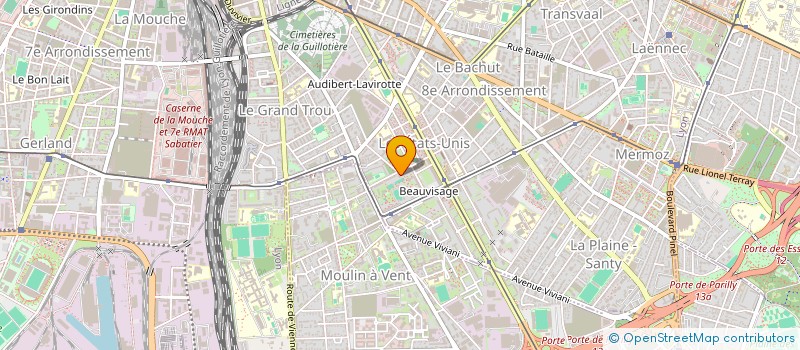 localisation de l'entreprise MADAME ZAHA EL HAIBA  LYON