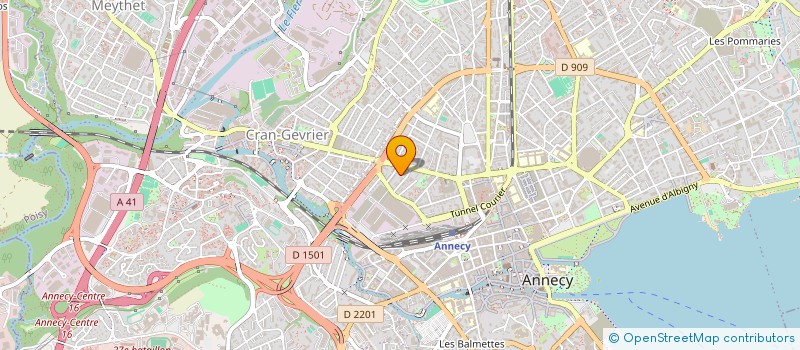 localisation de l'entreprise MADAME ZAHARA LEWANDOWSKI  ANNECY