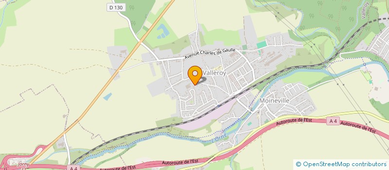 localisation de l'entreprise MADAME ZAHIA AICI  VALLEROY