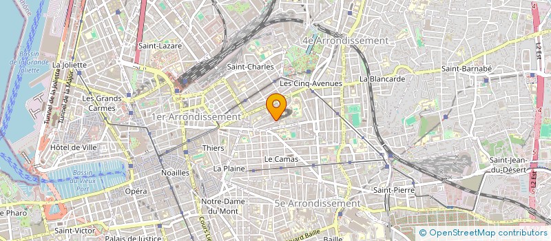localisation de l'entreprise MADAME ZAHIA AISSAOUI à MARSEILLE