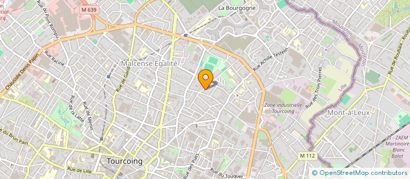 localisation de l'entreprise MADAME ZAHIA BEN ABDELMOUMENE  TOURCOING