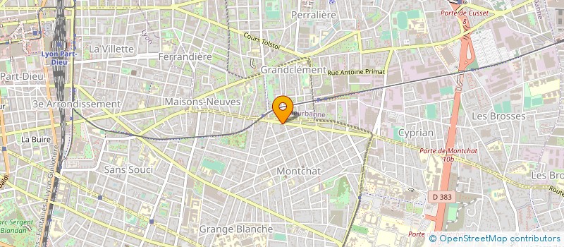localisation de l'entreprise MADAME ZAHIA BERKAINE  LYON