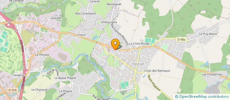 localisation de l'entreprise MADAME ZAHIA BOUDINAR  FEYTIAT