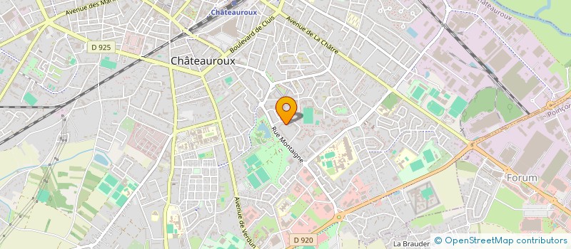 localisation de l'entreprise MADAME ZAHIA BOUMAIZ à CHATEAUROUX