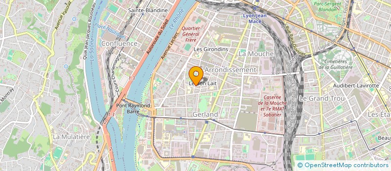 localisation de l'entreprise MADAME ZAHIA DRAHMOUN  LYON