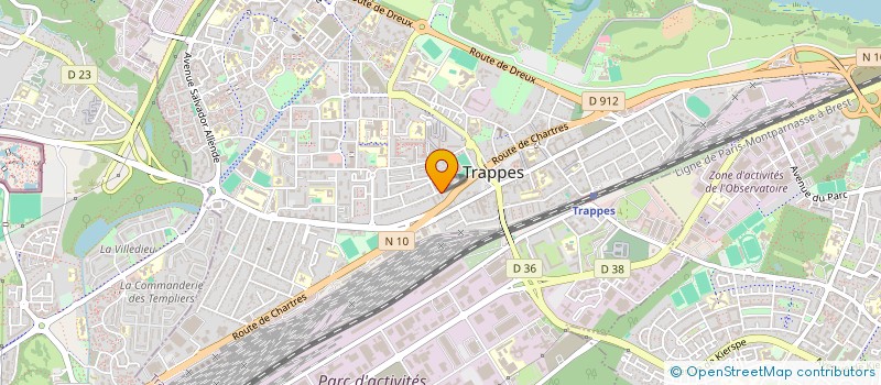 localisation de l'entreprise MADAME ZAHIA FELLAH  TRAPPES