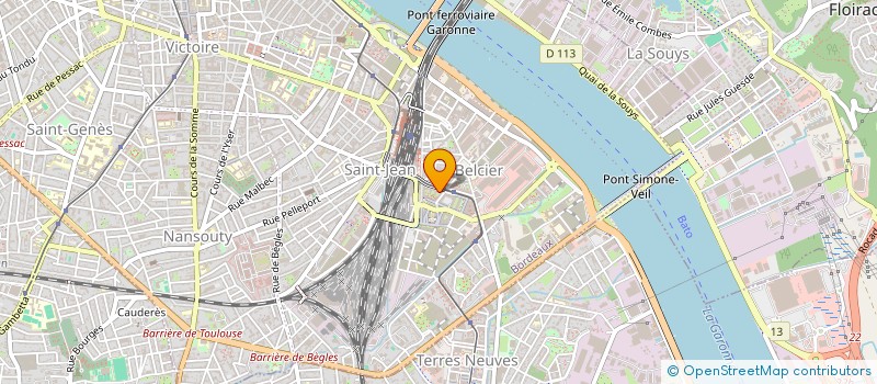 localisation de l'entreprise MADAME ZAHIA IGGUI  BORDEAUX