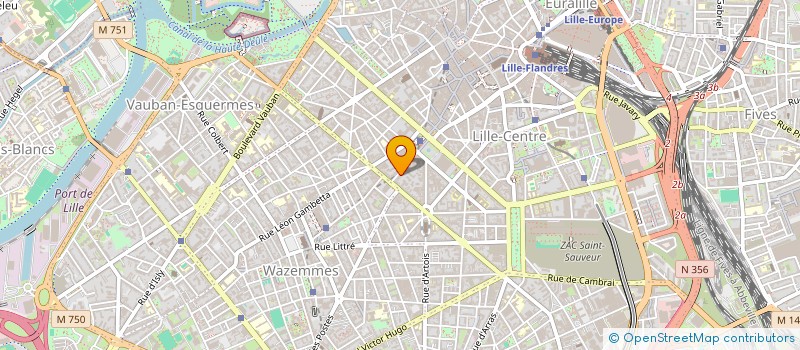 localisation de l'entreprise MADAME ZAHIA KABOUB à LILLE