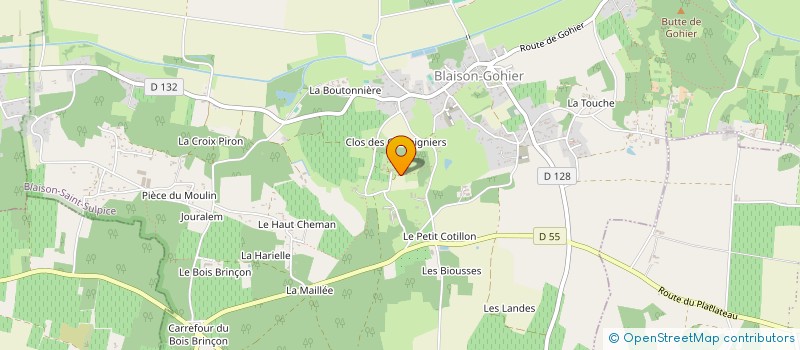 localisation de l'entreprise MADAME ZAHIA LAKRIMI  BLAISON-SAINT-SULPICE