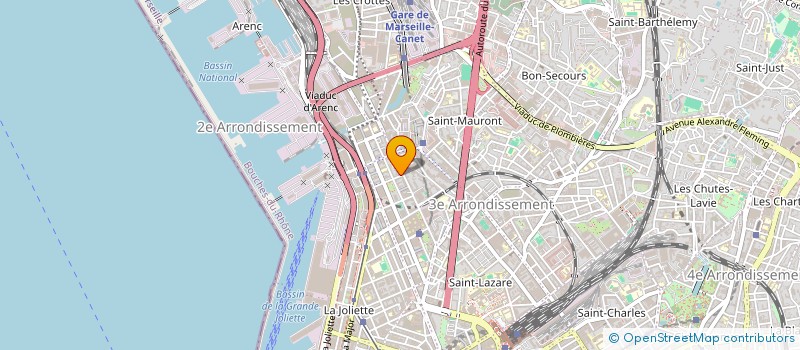 localisation de l'entreprise MADAME ZAHIA MORGHAD à MARSEILLE