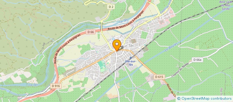 localisation de l'entreprise MADAME ZAHIA TAHARASTE à ILLE-SUR-TET