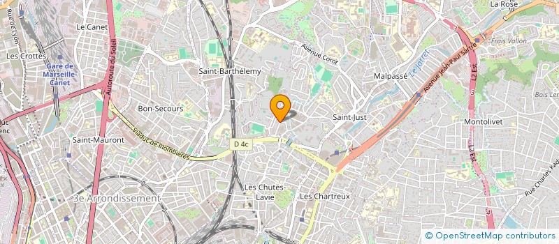 localisation de l'entreprise MADAME ZAHIA ZAROURI à MARSEILLE
