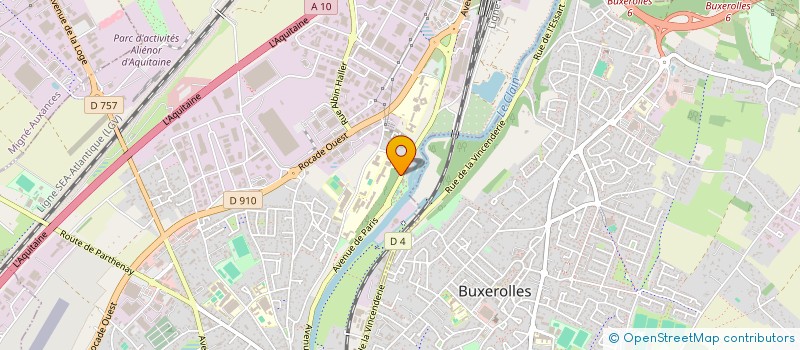 localisation de l'entreprise MADAME ZAHIRA ADDA  POITIERS