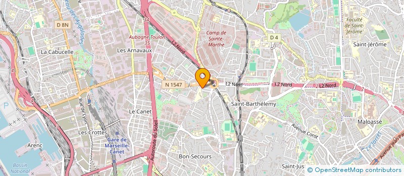 localisation de l'entreprise MADAME ZAHIRA BAKIRI à MARSEILLE