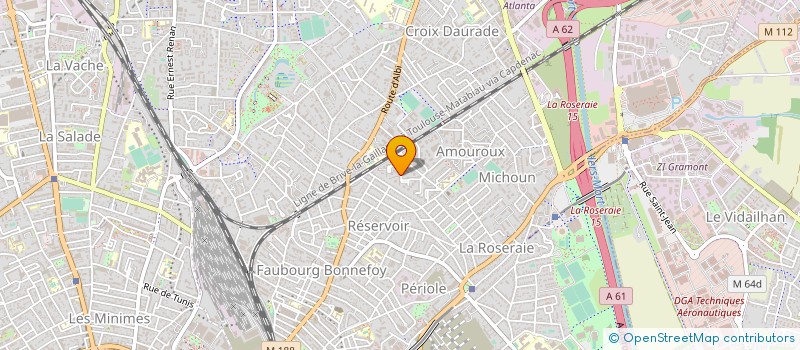 localisation de l'entreprise MADAME ZAHIRA CHAHIR SNOUCI MEFLAH à TOULOUSE