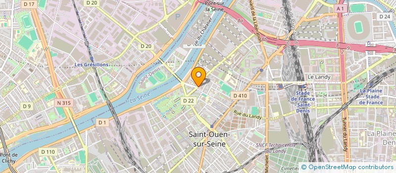 localisation de l'entreprise MADAME ZAHIRA FATIS  SAINT-OUEN-SUR-SEINE