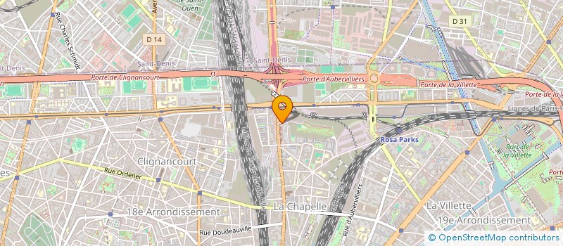 localisation de l'entreprise MADAME ZAHOUA ABDELLAH  PARIS