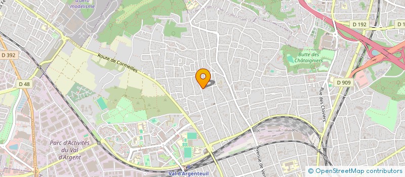 localisation de l'entreprise MADAME ZAHOUA TIGHILT  ARGENTEUIL