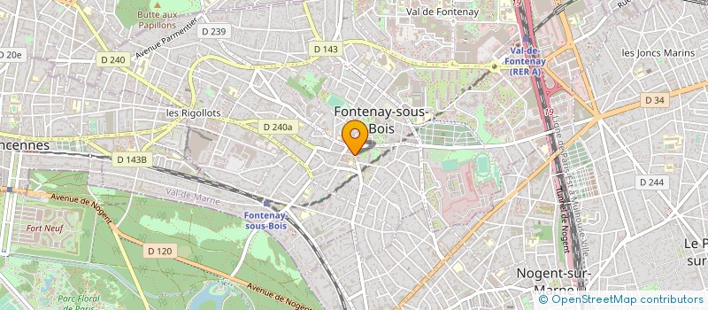 localisation de l'entreprise MADAME ZAHRA ALLICHE à FONTENAY-SOUS-BOIS