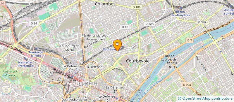 localisation de l'entreprise MADAME ZAHRA AMAR à COURBEVOIE