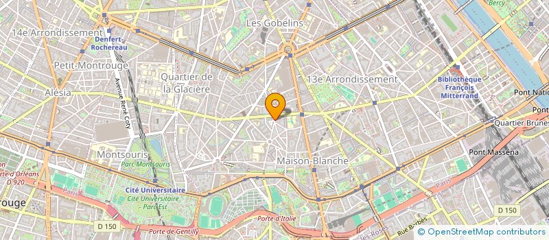 localisation de l'entreprise MADAME ZAHRA BAHARMAST  PARIS