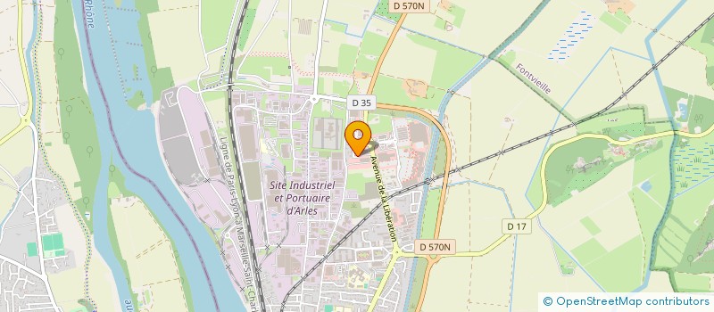 localisation de l'entreprise MADAME ZAHRA BOUZEKRAOUI  ARLES