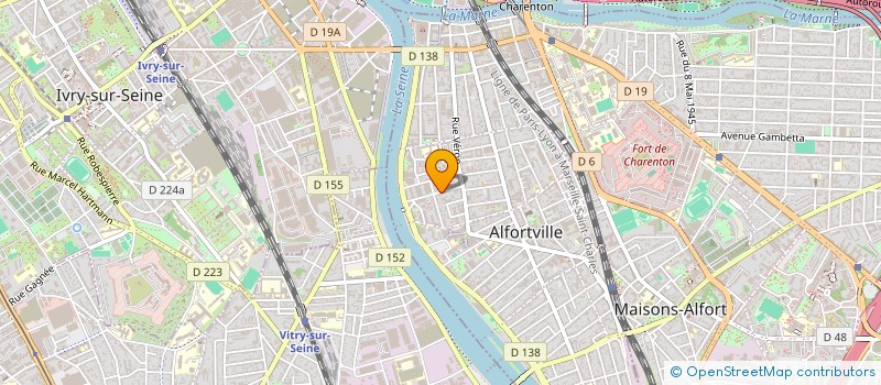 localisation de l'entreprise MADAME ZAHRA CHALAL à ALFORTVILLE