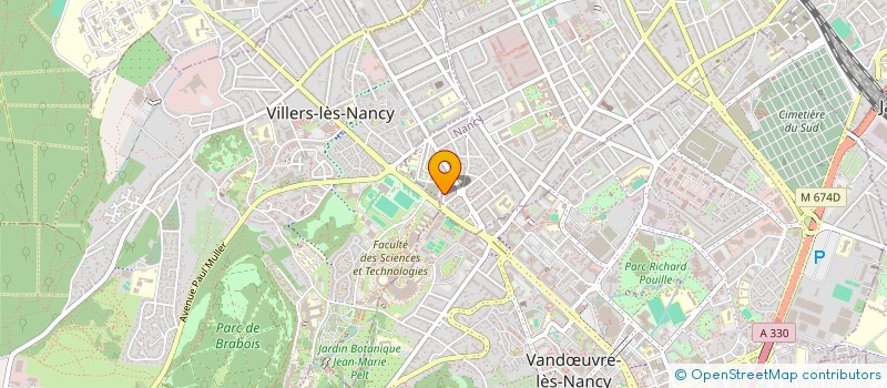 localisation de l'entreprise MADAME ZAHRA CHEBBA  NANCY