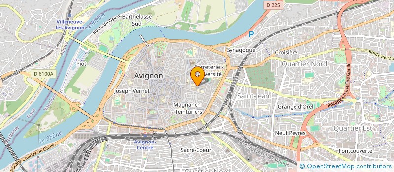 localisation de l'entreprise MADAME ZAHRA EL KASSIMI  AVIGNON