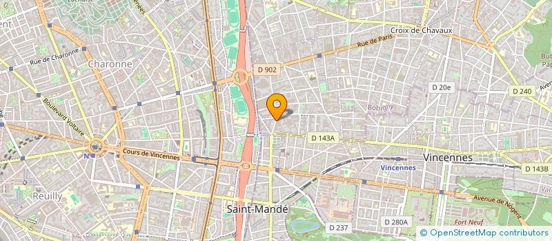localisation de l'entreprise MADAME ZAHRA ETAOUIL à MONTREUIL