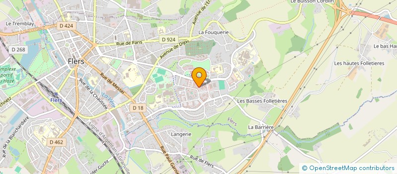 localisation de l'entreprise MADAME ZAHRA FAOUKI à FLERS