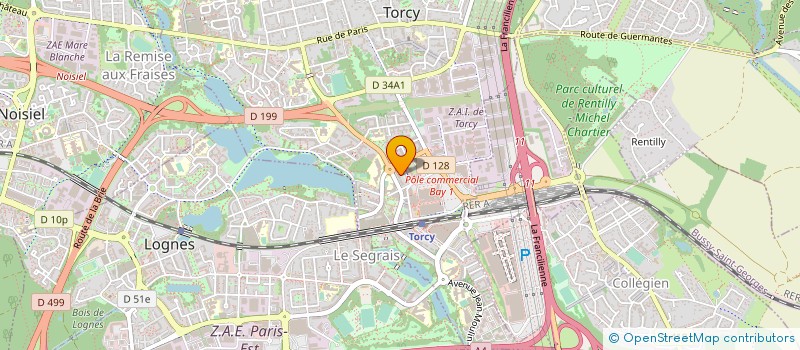 localisation de l'entreprise MADAME ZAHRA KAID  TORCY