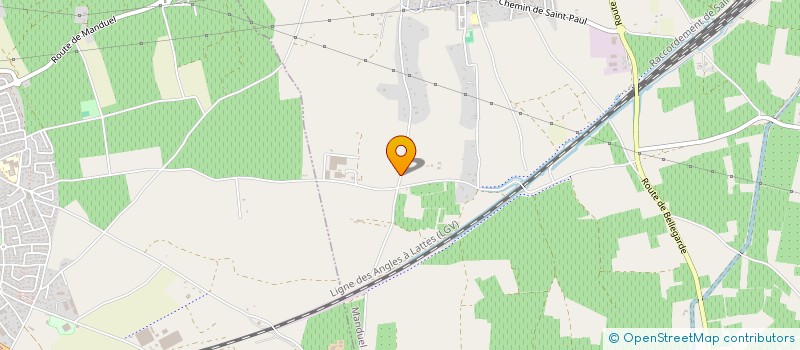 localisation de l'entreprise MADAME ZAHRA KRIJAH  MANDUEL