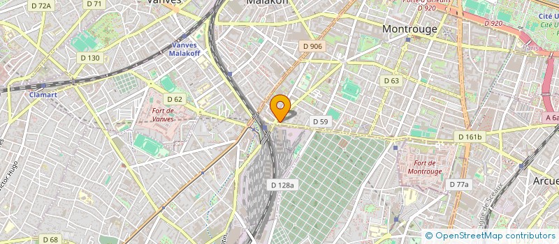 localisation de l'entreprise MADAME ZAHRA MINT ISHAC OULD RAJEL  MONTROUGE